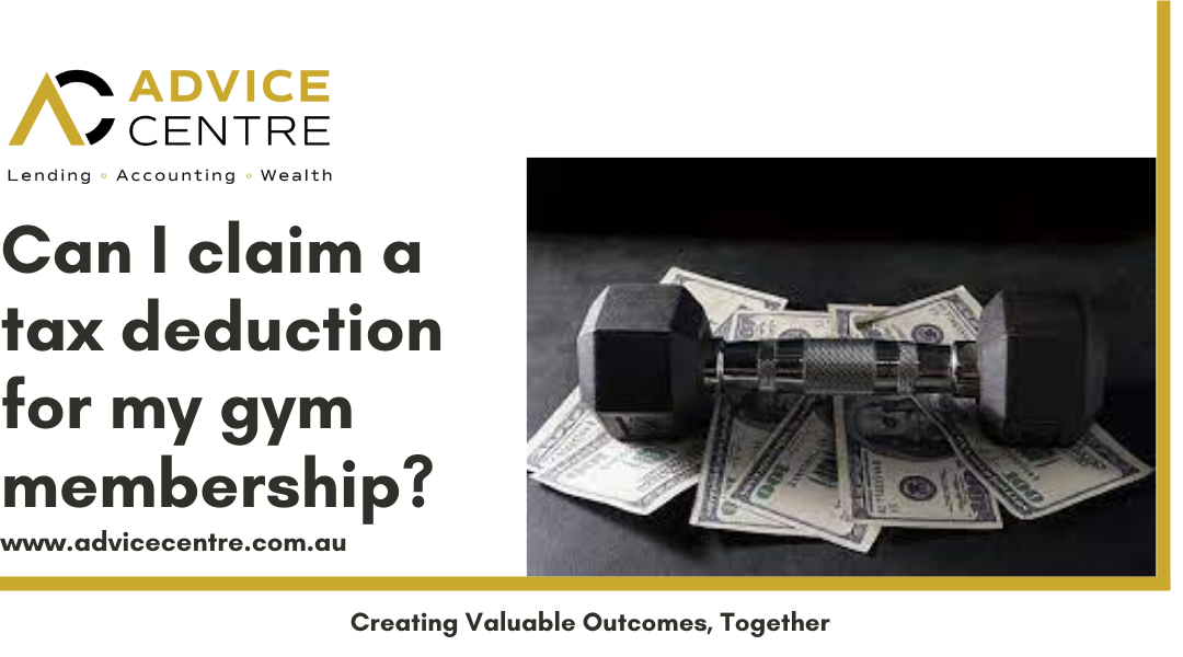 Can I claim a tax deduction for my gym membership?