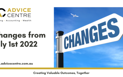 What’s changing on 1 July 2022?